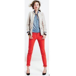J. Crew Red Skinny Pants